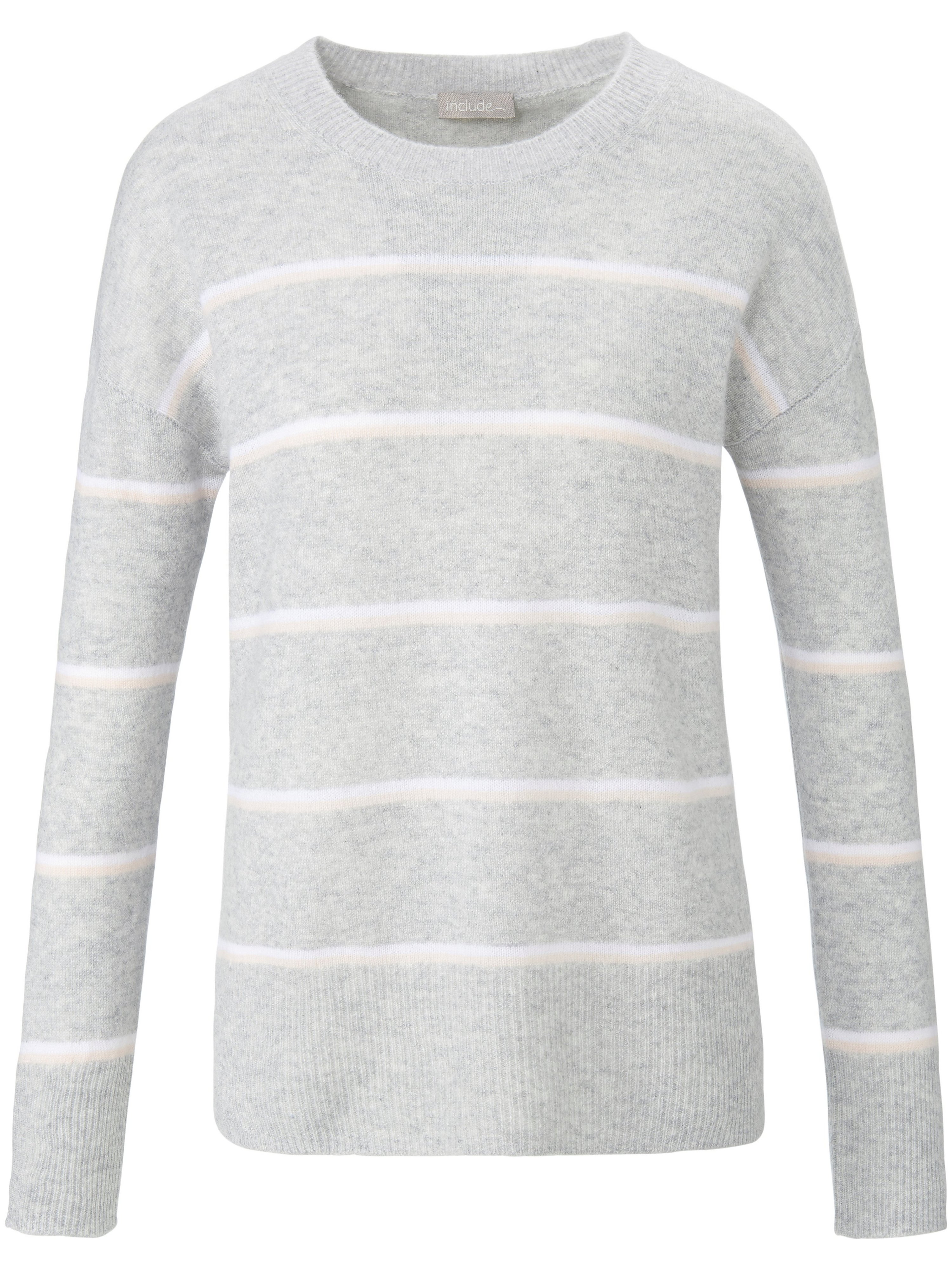 Rundhals-Pullover aus 100% Premium-Kaschmir