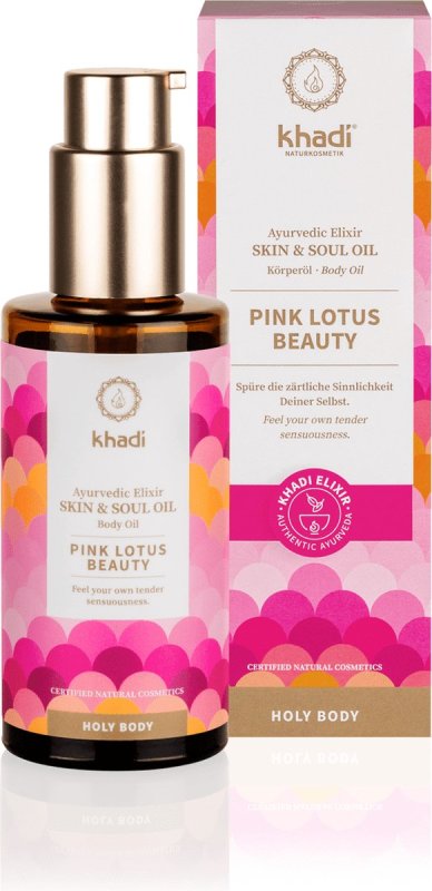 khadi Ayurvedic holy body pink lotus 100ML