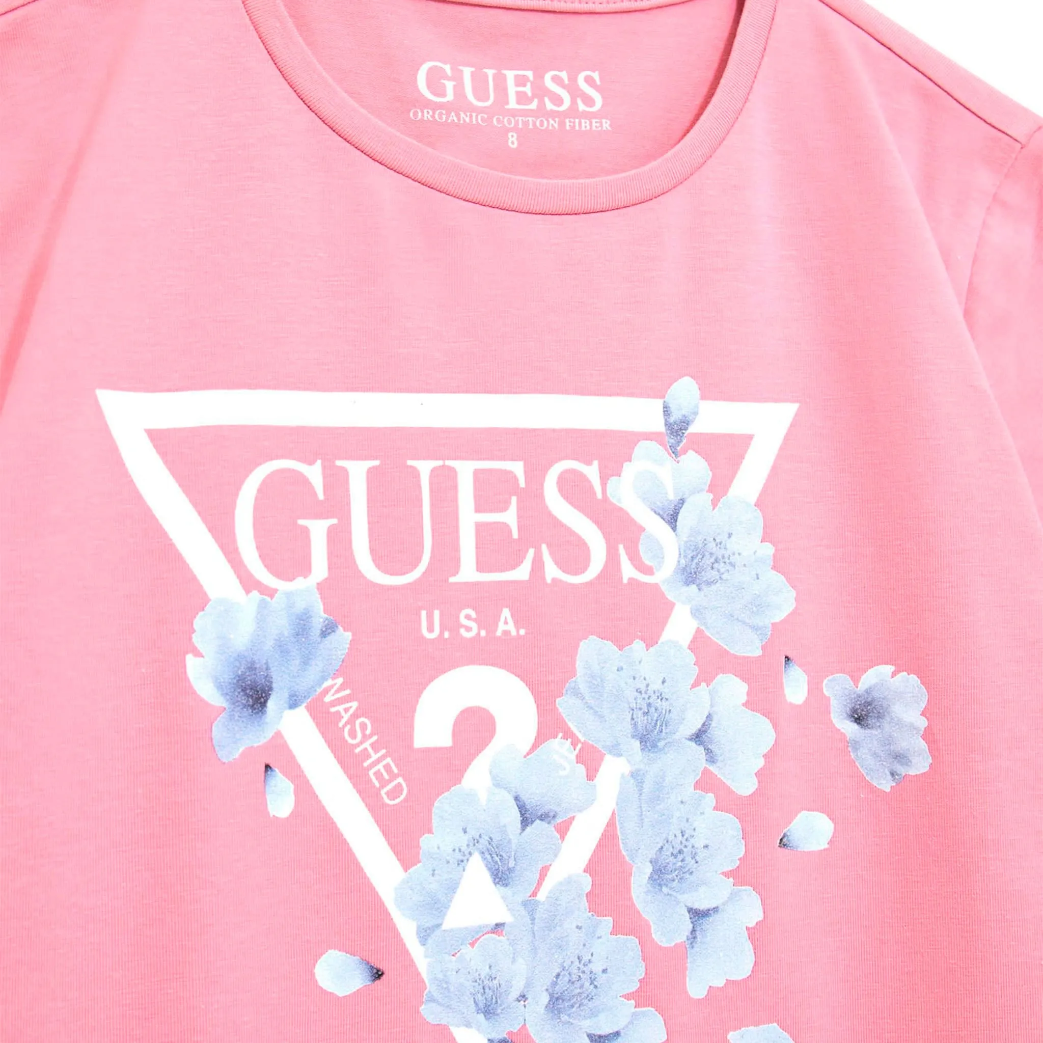 Guess Kids T-shirt Guess Logo Floral 7-14ans