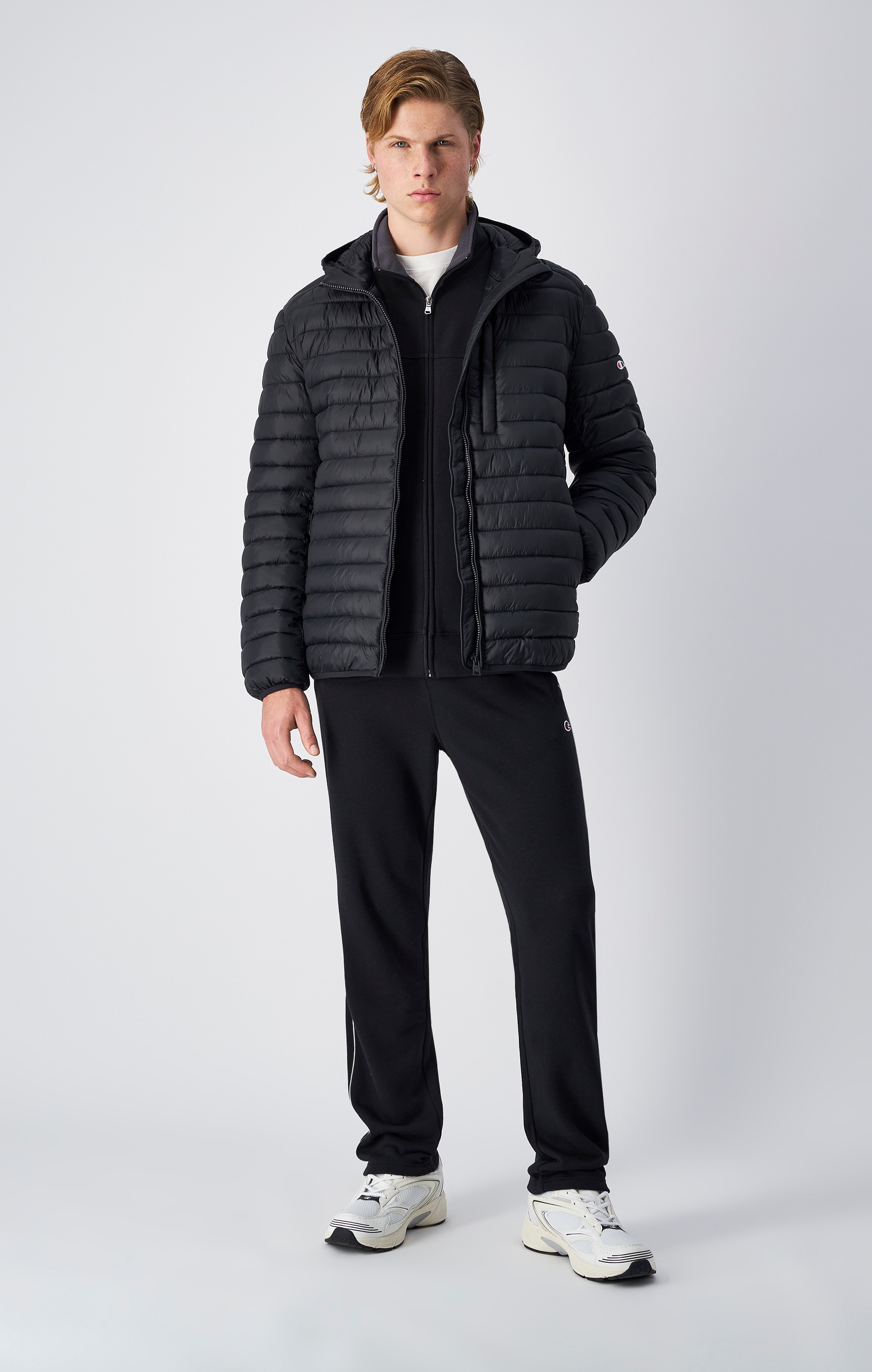 Champion Steppjacke mit Kapuze