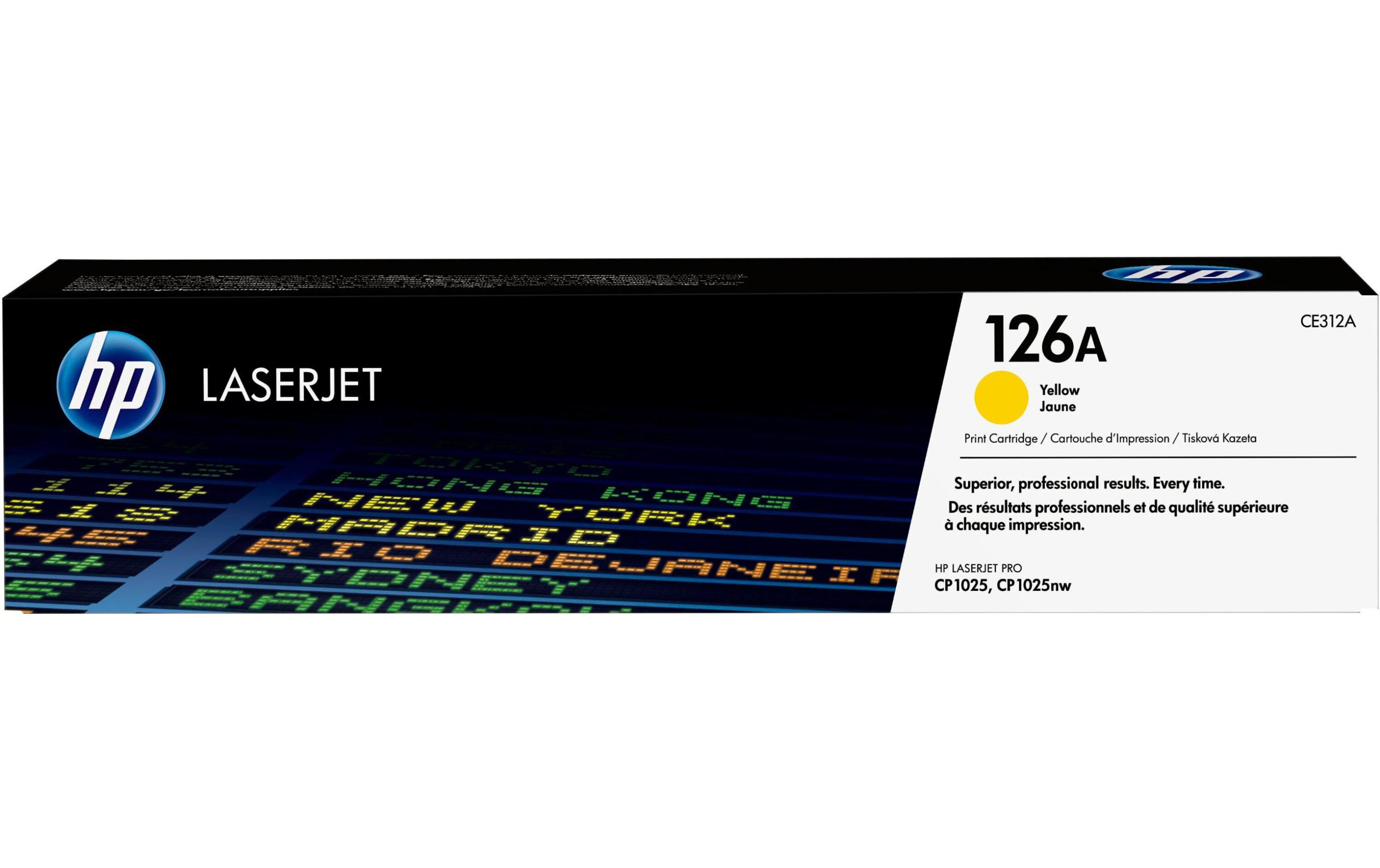 Toner Nr. 126A (CE312A) YellowTonerkartusche