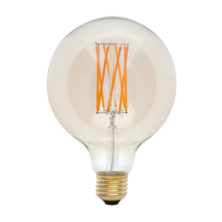 Tala - Gaia LED-Leuchtmittel E27 6W, Ø 12,5 cm, transparent gelb