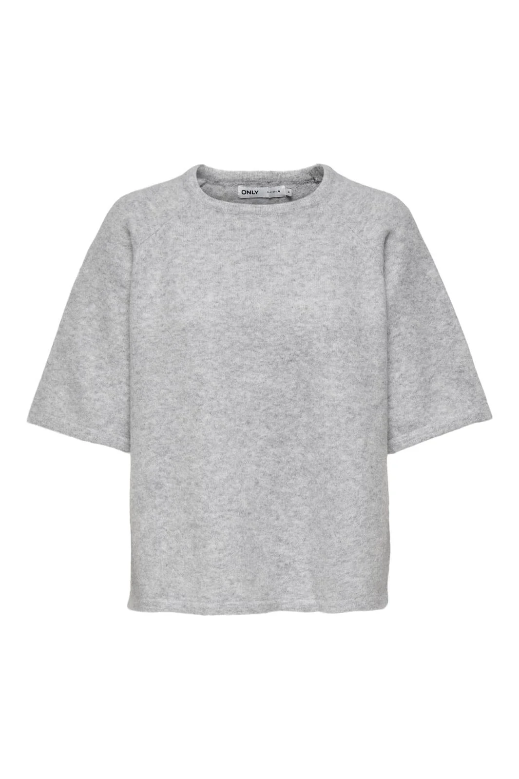 Only Onlella 2/4 O-Neck Pullover Knt 4752285 light grey melange