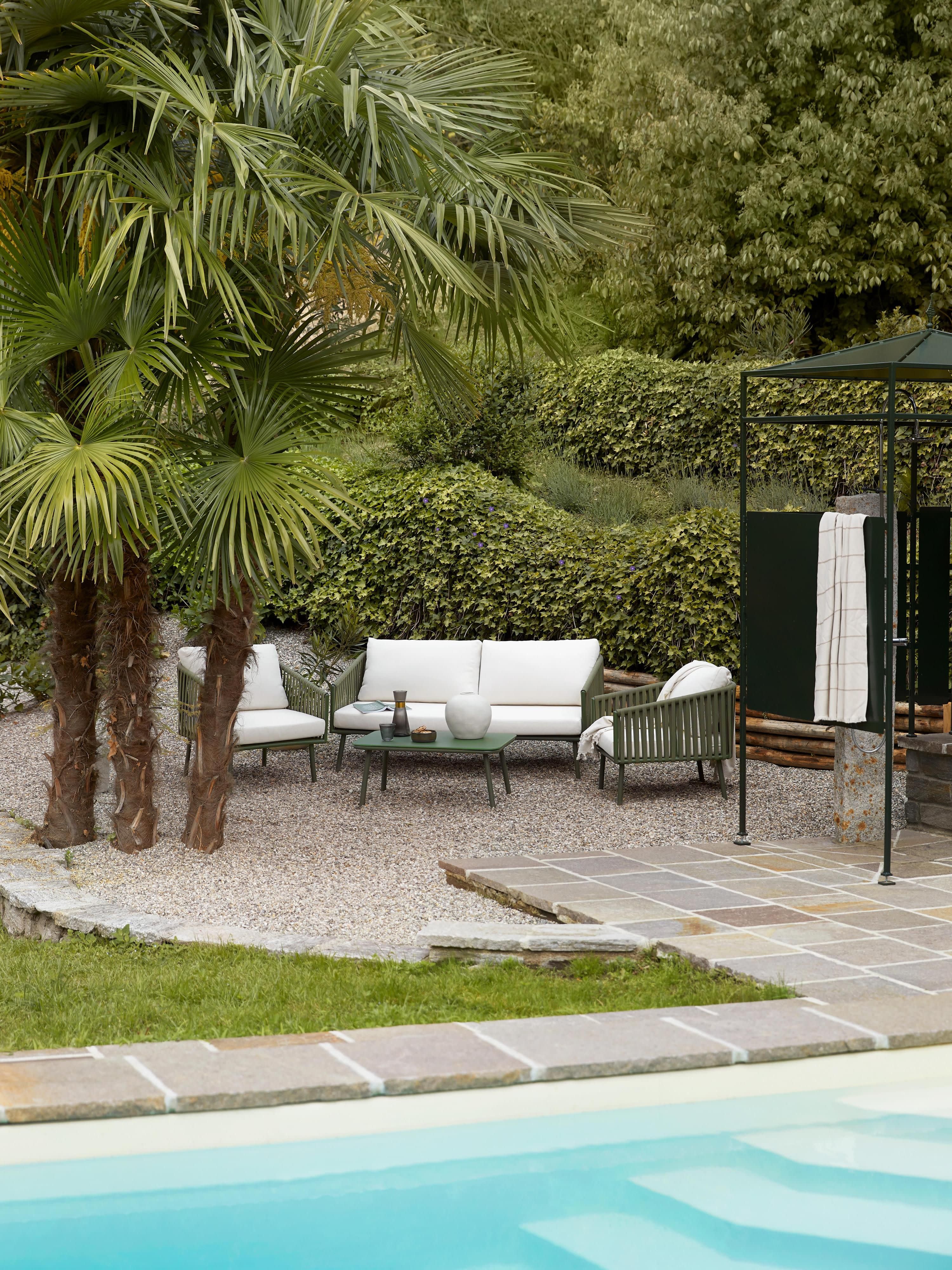 Tuin loungeset Malo, 4-delig