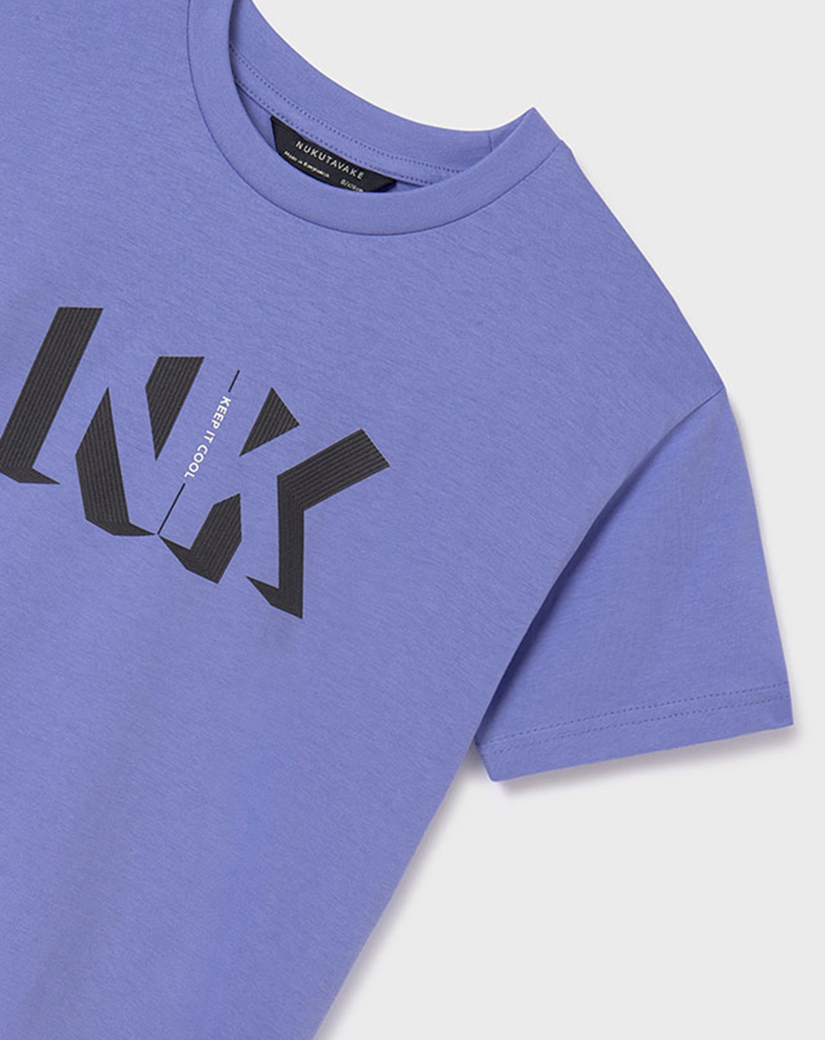 T-Shirt BASIC NK in lila