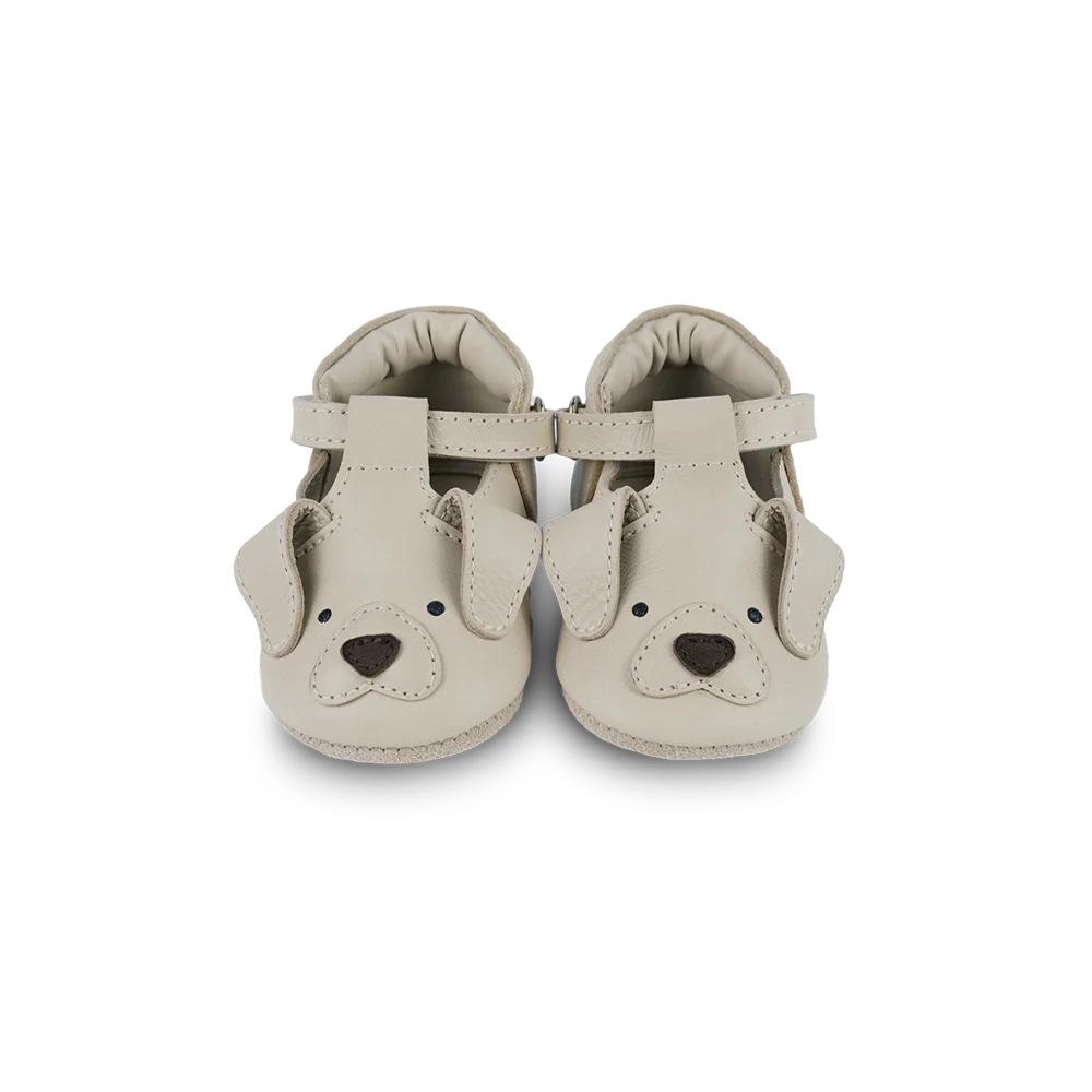 Spark Special Shoes | Golden Retriever | Ivory Classic Leather