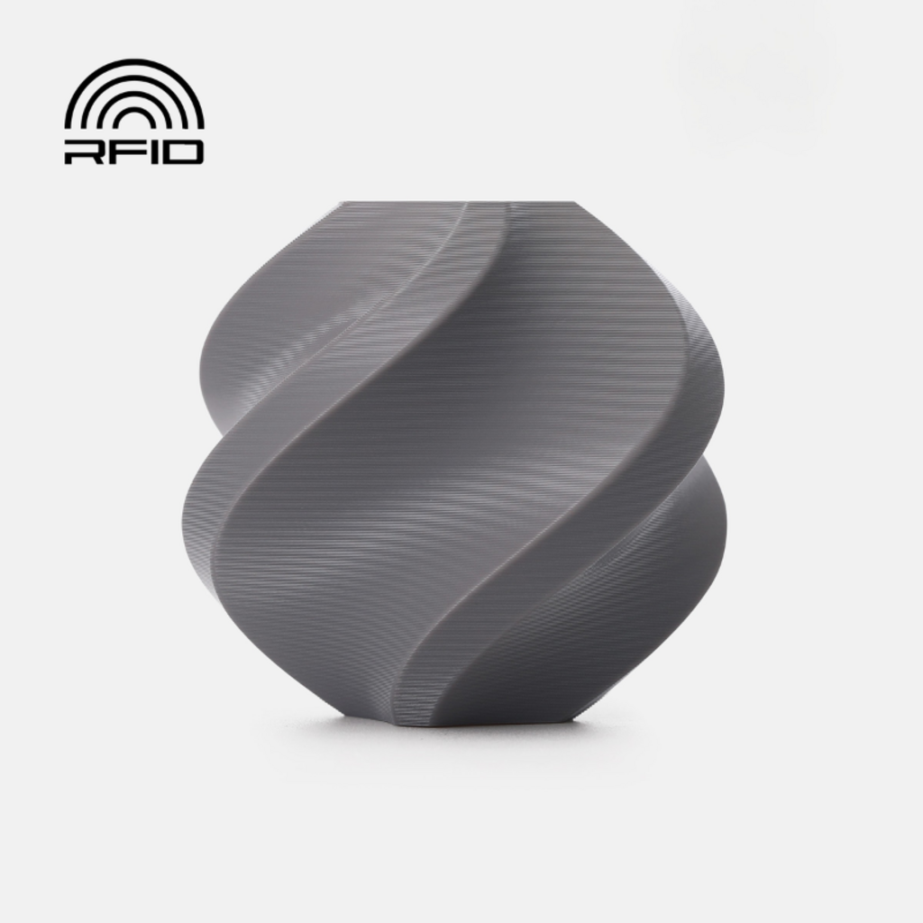Bambu Lab  PETG Basic Gray, Refill (1.000 g)    Optimiertes Allround PETG-Filament für funktionale Anwendungen in Gray