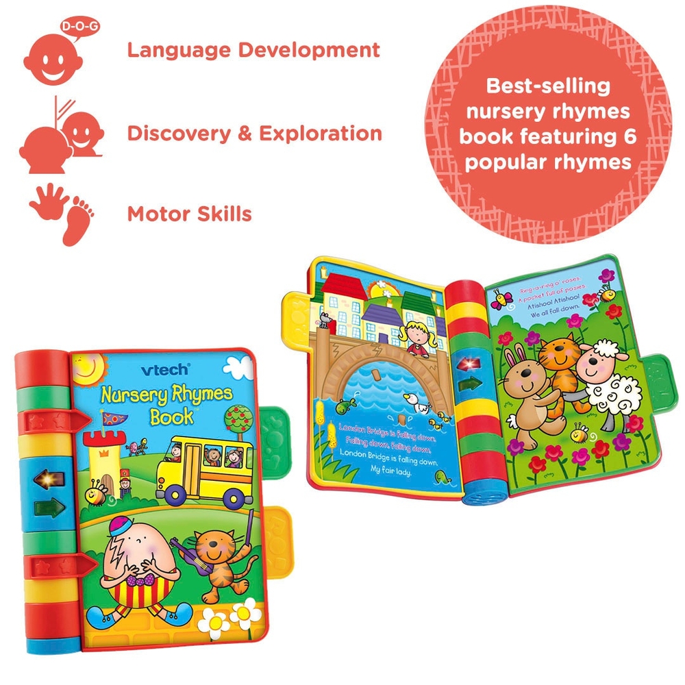 VTech Baby-Kinderliederbuch mit Geräuschen und Sätzen