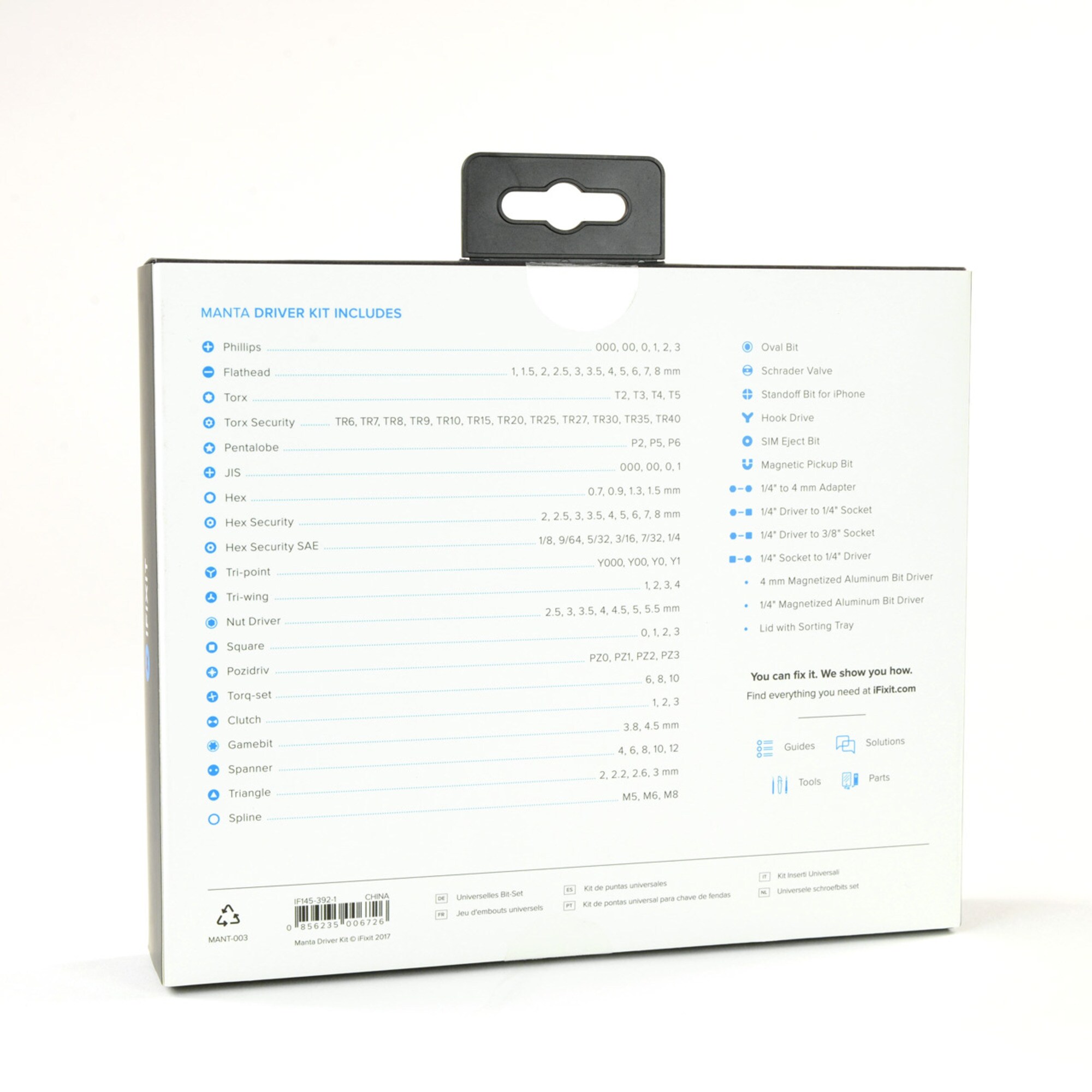 iFixit Bit-Satz Manta Precision Bit-Satz
