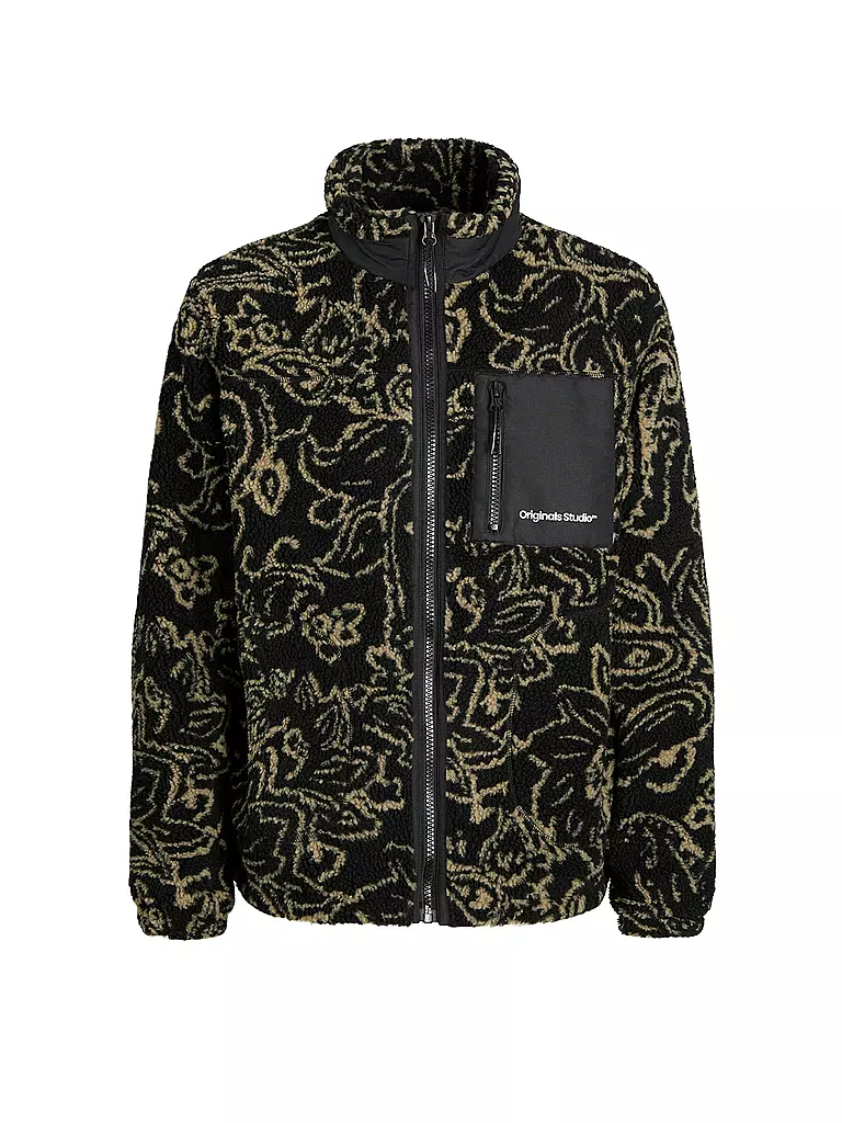 JACK & JONES Fleecejacke JORVESTERBRO grau