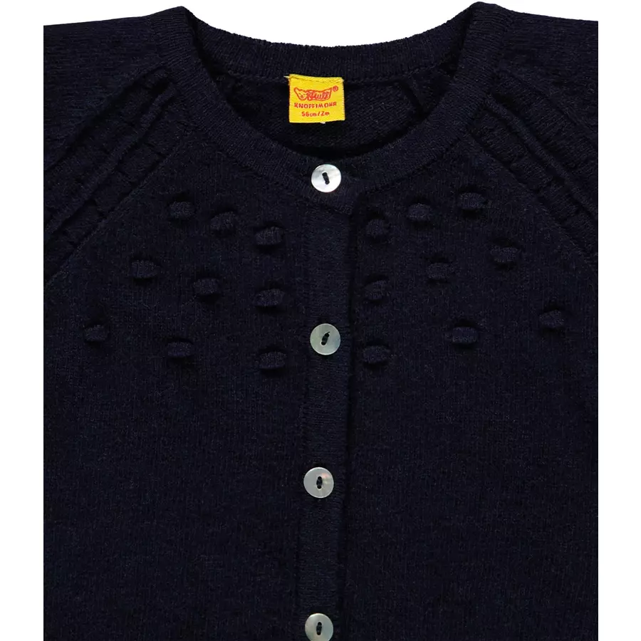 Steiff Girls Strickjacke, blau