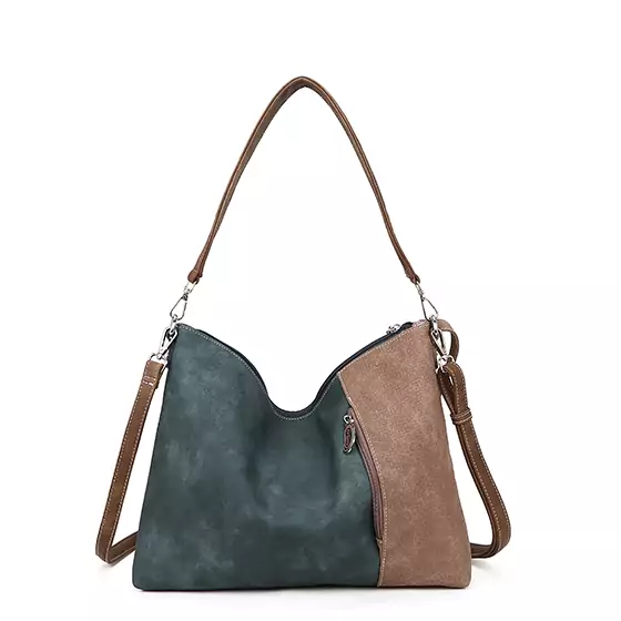 Hi-Di-Hi Buzz Hand/ Shoulderbag Dark Blue/ Brown