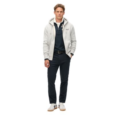 Sweatshirt zippé à capuche homme Essential Logo SUPERDRY