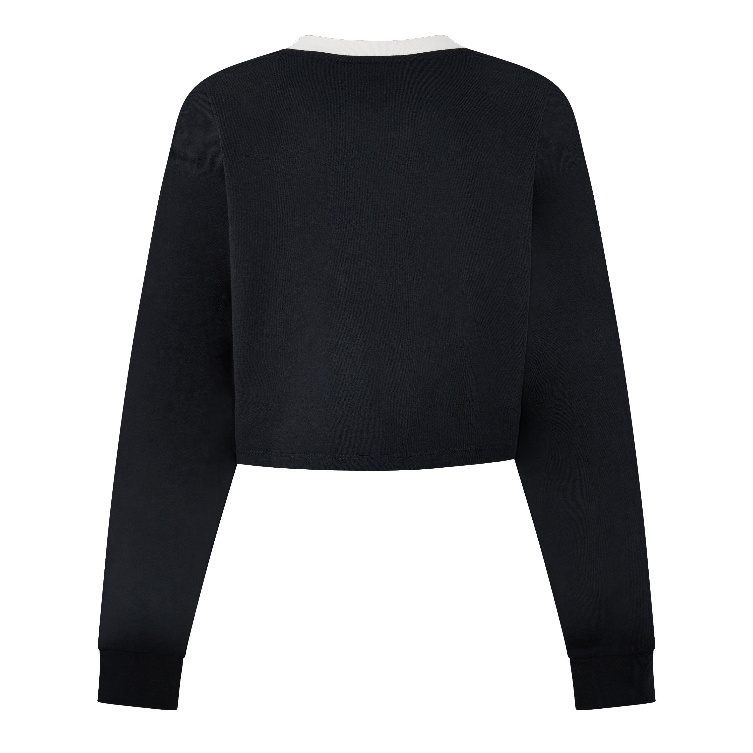 Levis Graphic Long Sleeve Crop Top