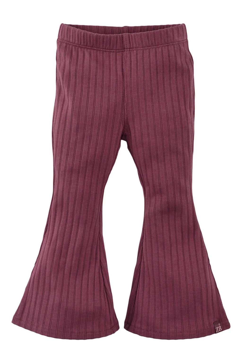 Z8 mini flared broek Jolieke burgundy