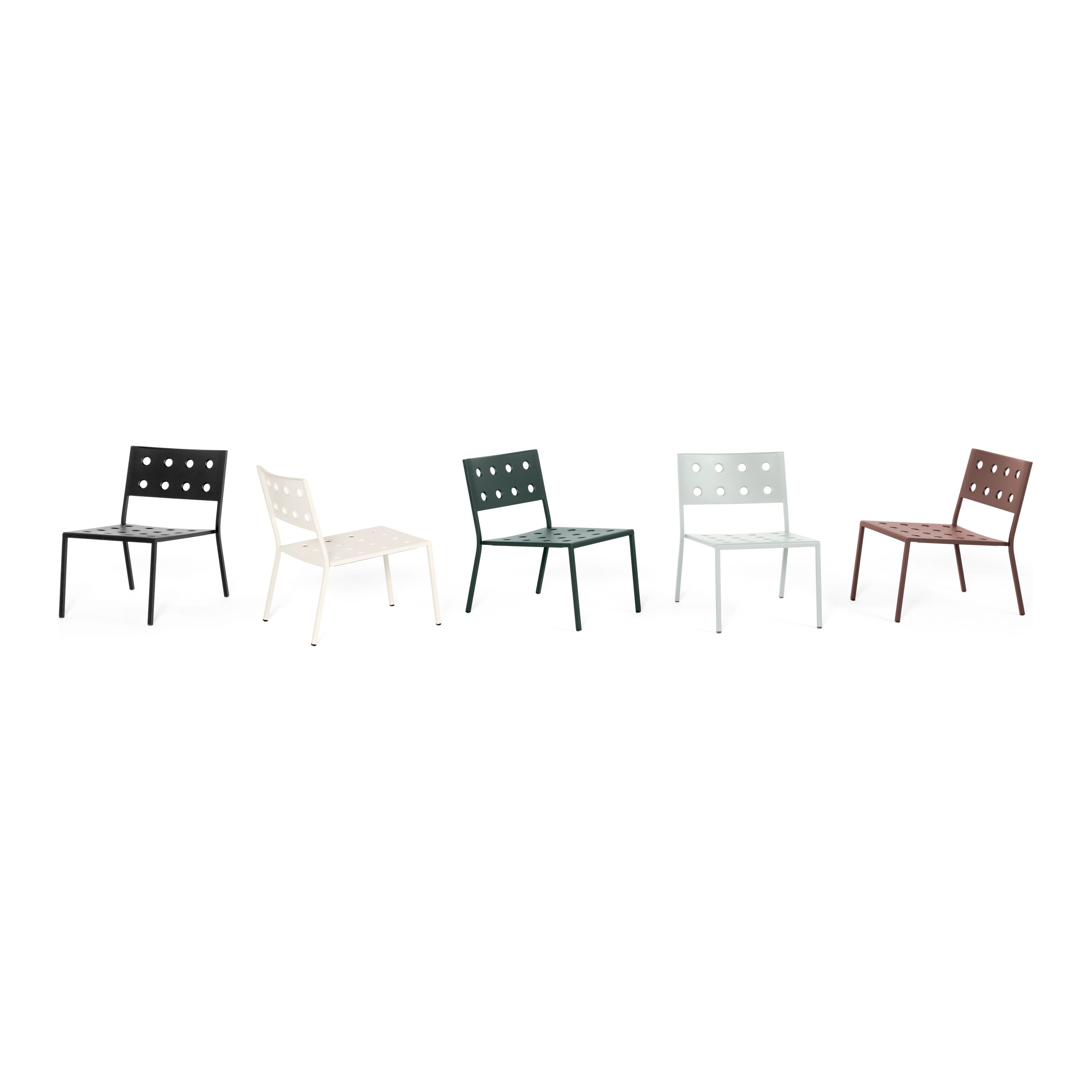 HAY Balcony Lounge Stoel - Chalk beige