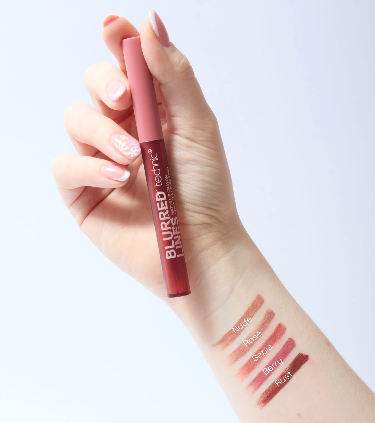 Technic Cosmetics - Batom Blurred Line Matte - Sepia