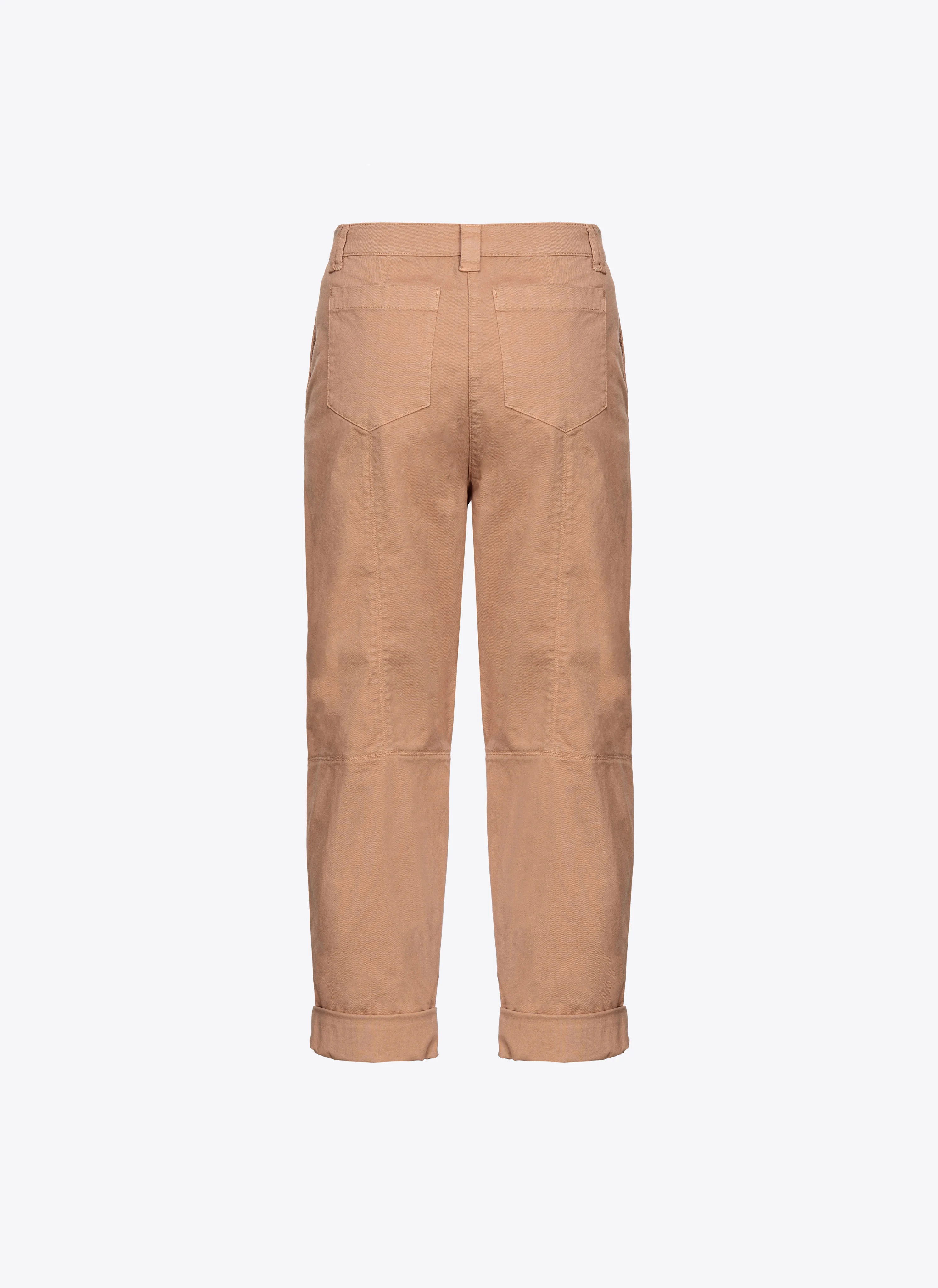 Pantalon carotte | Beige