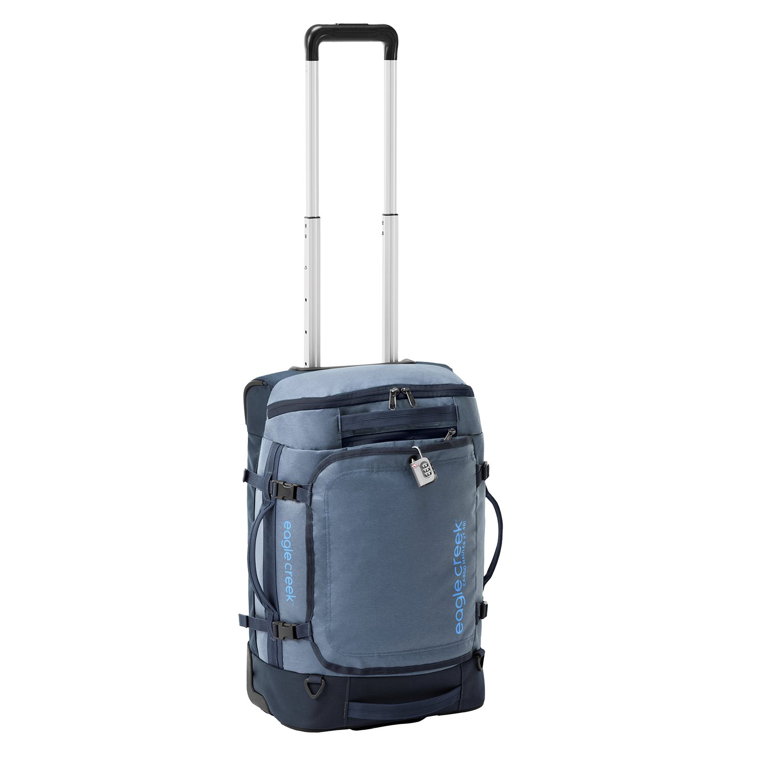 Eagle Creek Cargo Hauler XT Wheeled Duffel International Carry On glacier blue