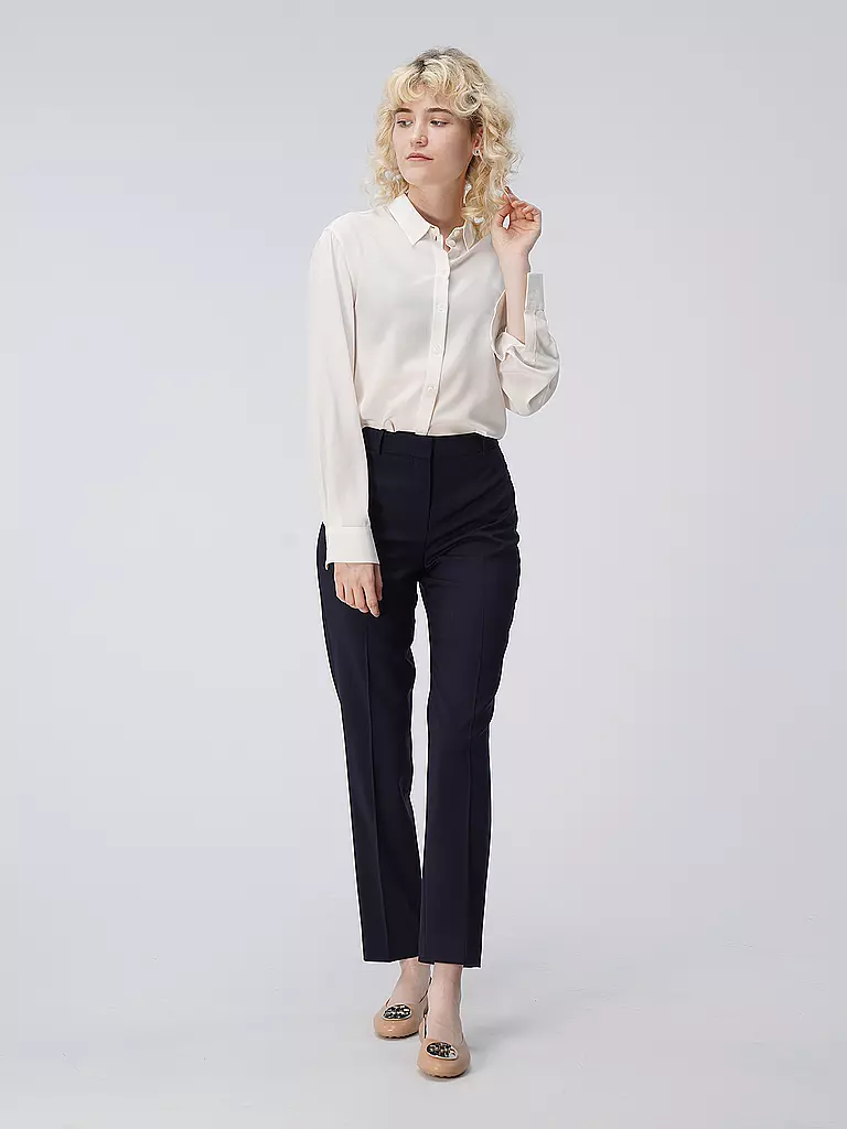 EMPORIO ARMANI Seidenbluse weiss