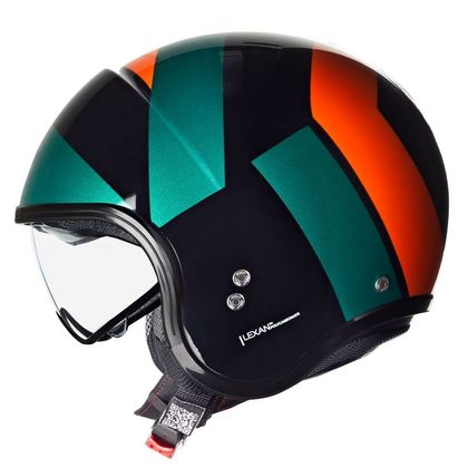 Casque Nolan N21 - TANGENTE - Vert / Orange