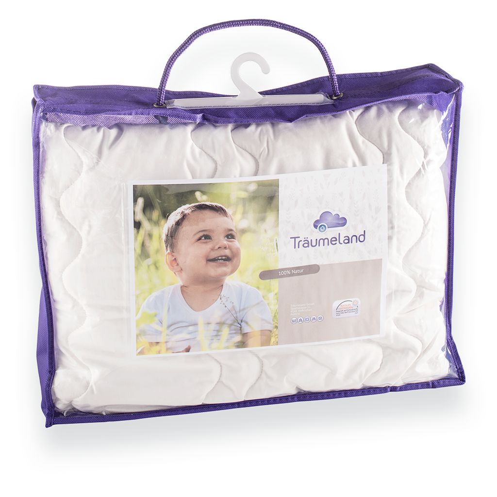TräumelandTräumeland   Babykissen Naturweich 40x60cm