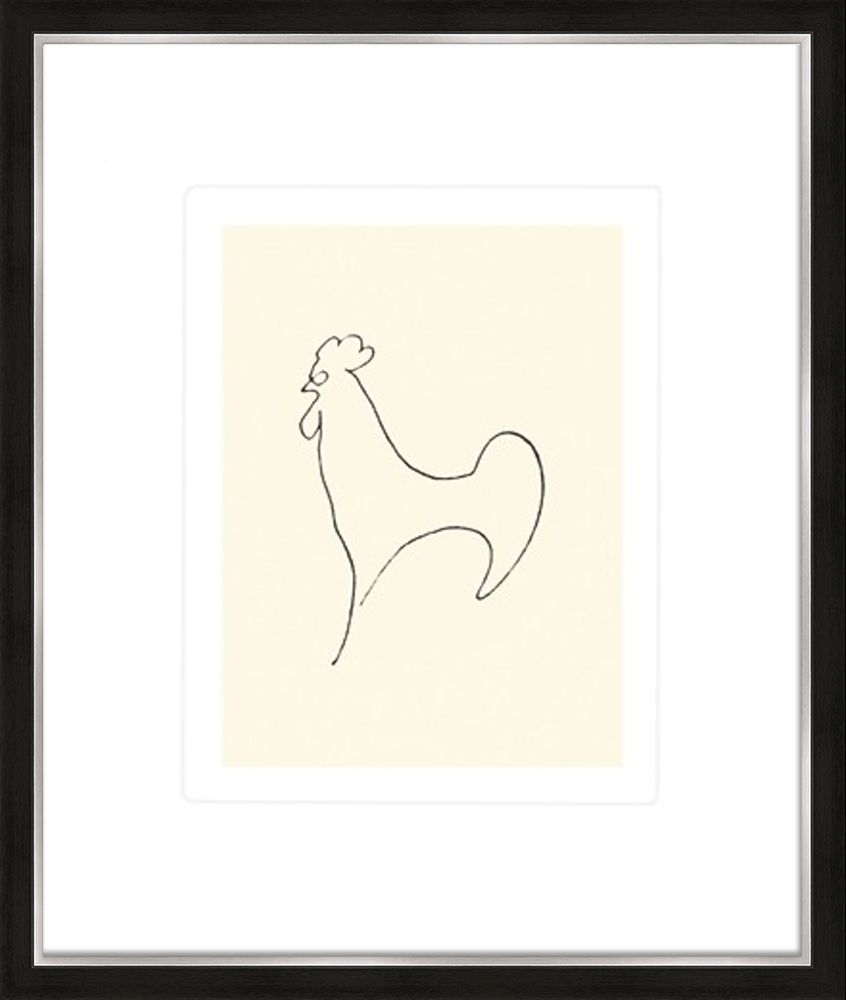 Gerahmtes-Bild PICASSO HAHN