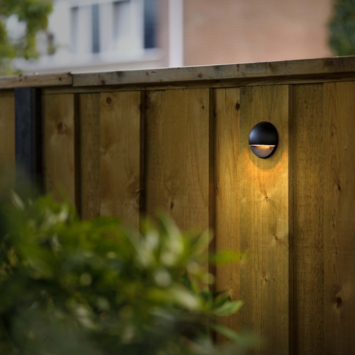 Ludeco buitenlamp Vidar zwart