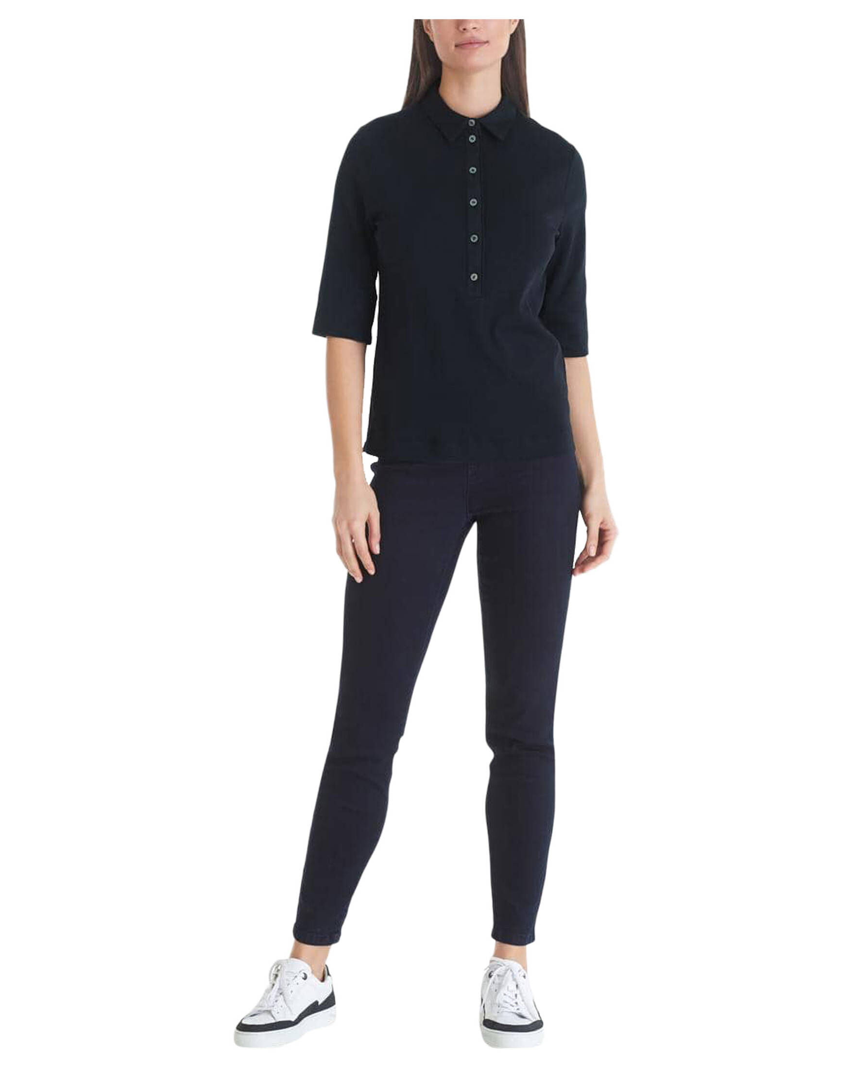 Marc Cain| Damen Poloshirt Kurzarm