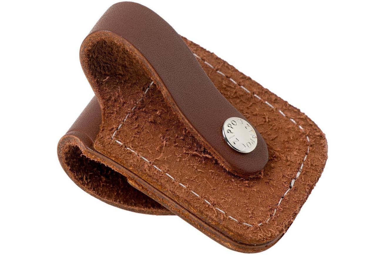 Zippo Lighter Pouch With Loop LPLB-000001, bruin, foedraal met riemlus