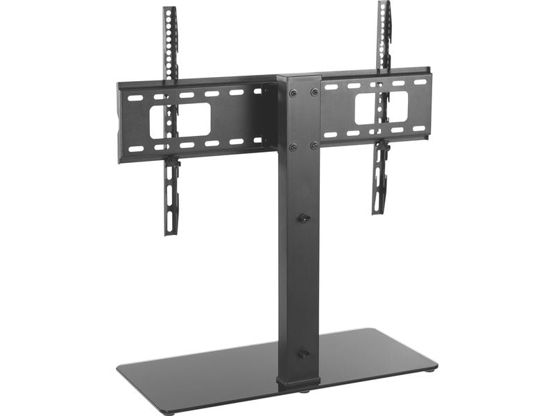 PureMounts Tischständer PM-TVS-30 Schwarz Erstklassige Lösung für Bildschirme von 37 bis 70 Zoll