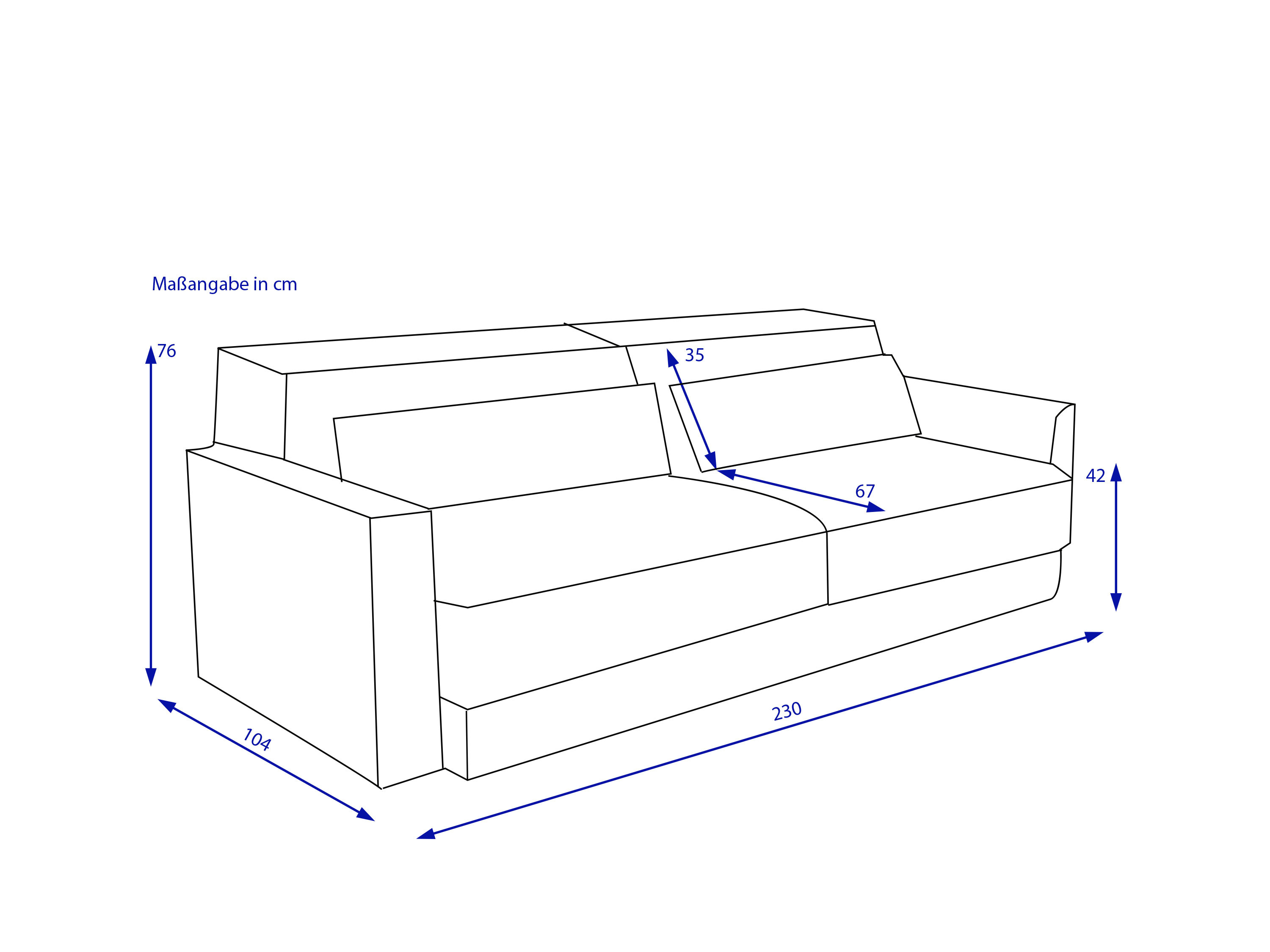 Schlafsofa CONSTANTIN