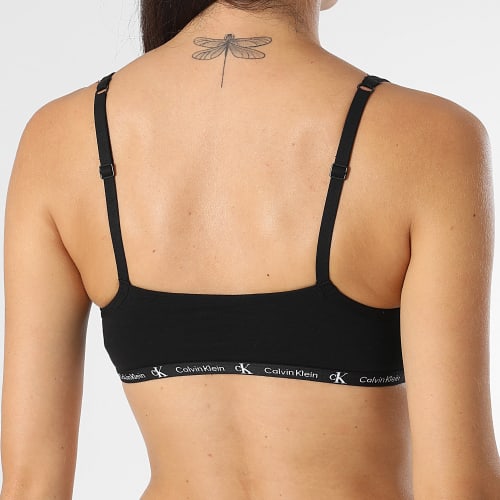 Lot De 2 Brassières Femme QF7215E Jaune Noir