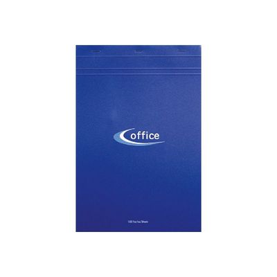 Clairefontaine Office - Bloc notes - A4 - 100 feuilles - petits carreaux (5x5 cm) - bleu