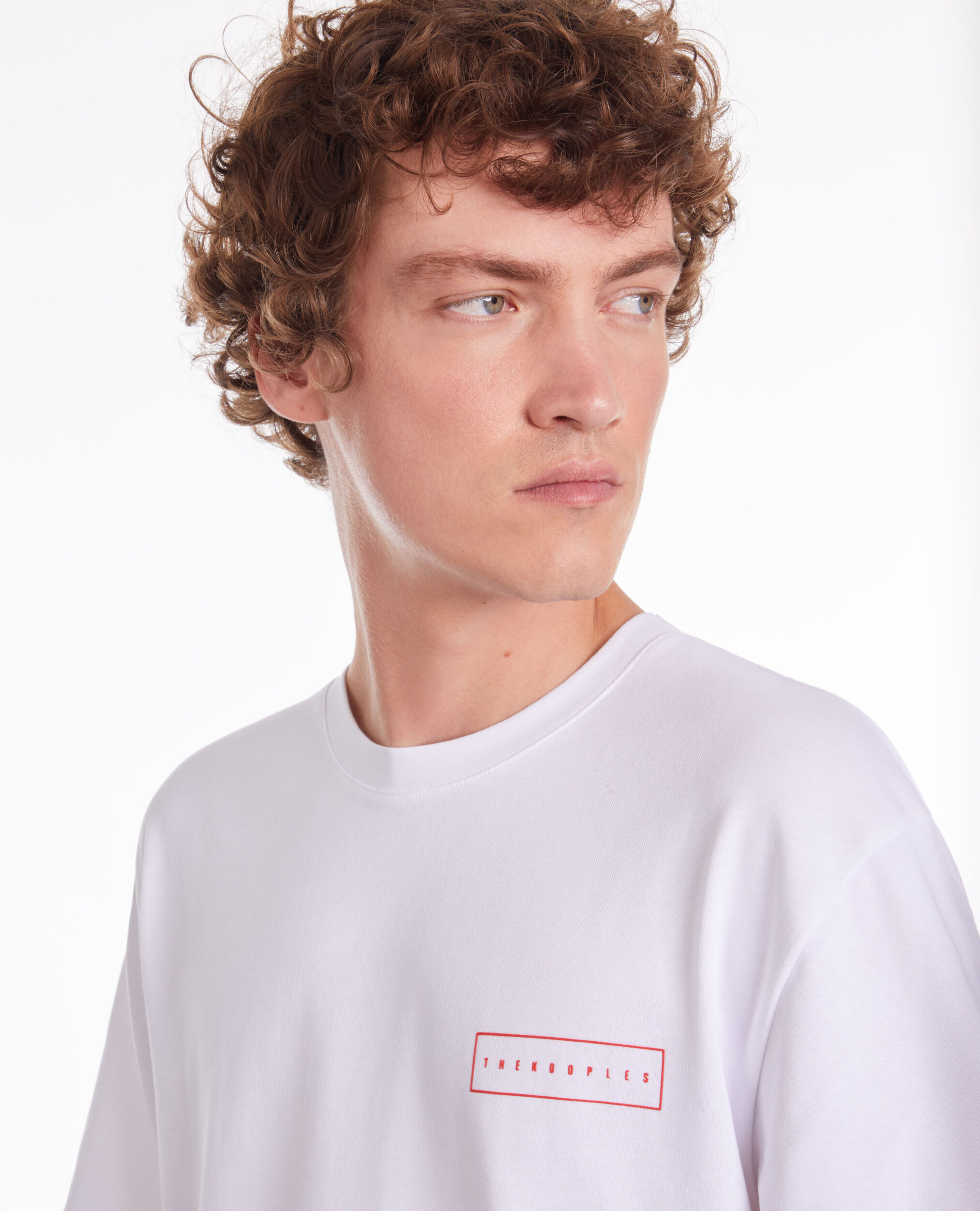 T-shirt blanc avec sérigraphie X Rated