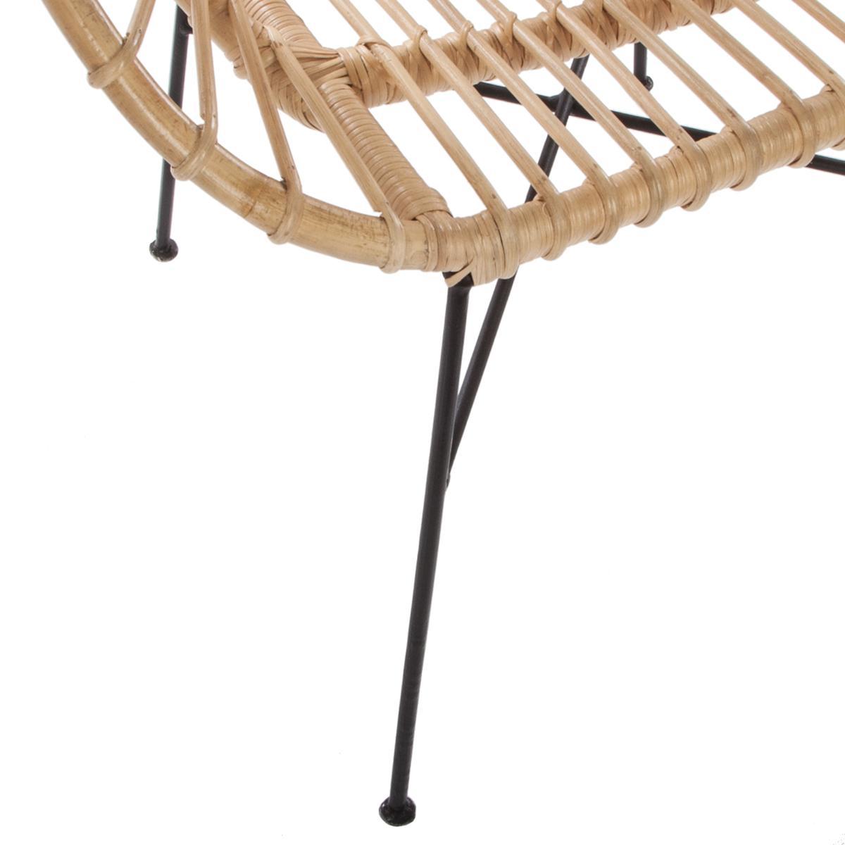 FAUTEUIL ROTIN KEKO NATUREL