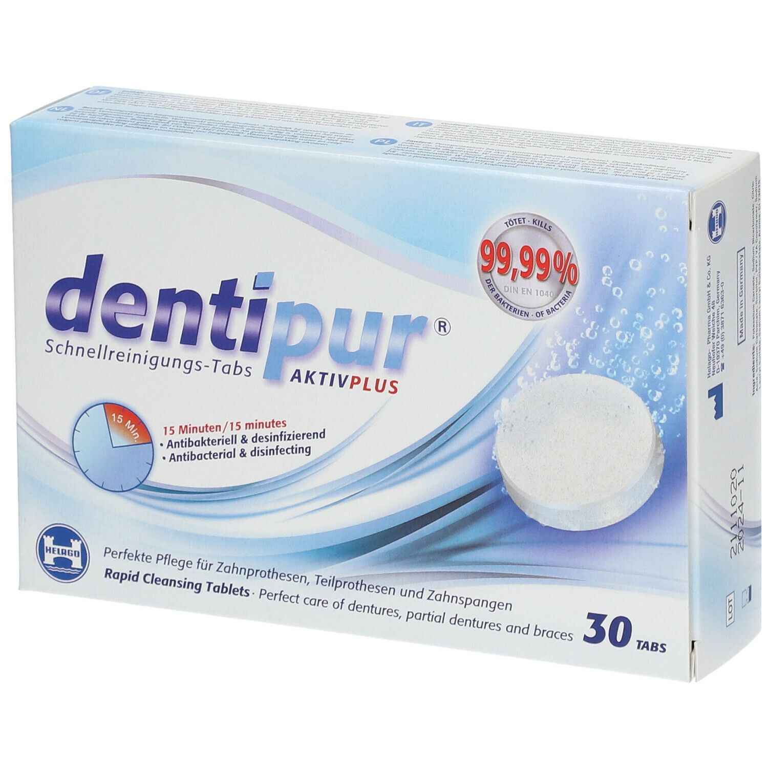 dentipur® Schnellreinigungstabletten