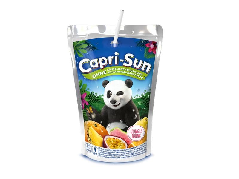 Capri-Sun Jungle Drink 10 x 0.2 l Exotischer Fruchtsaft-Mix im praktischen Trink-Pack