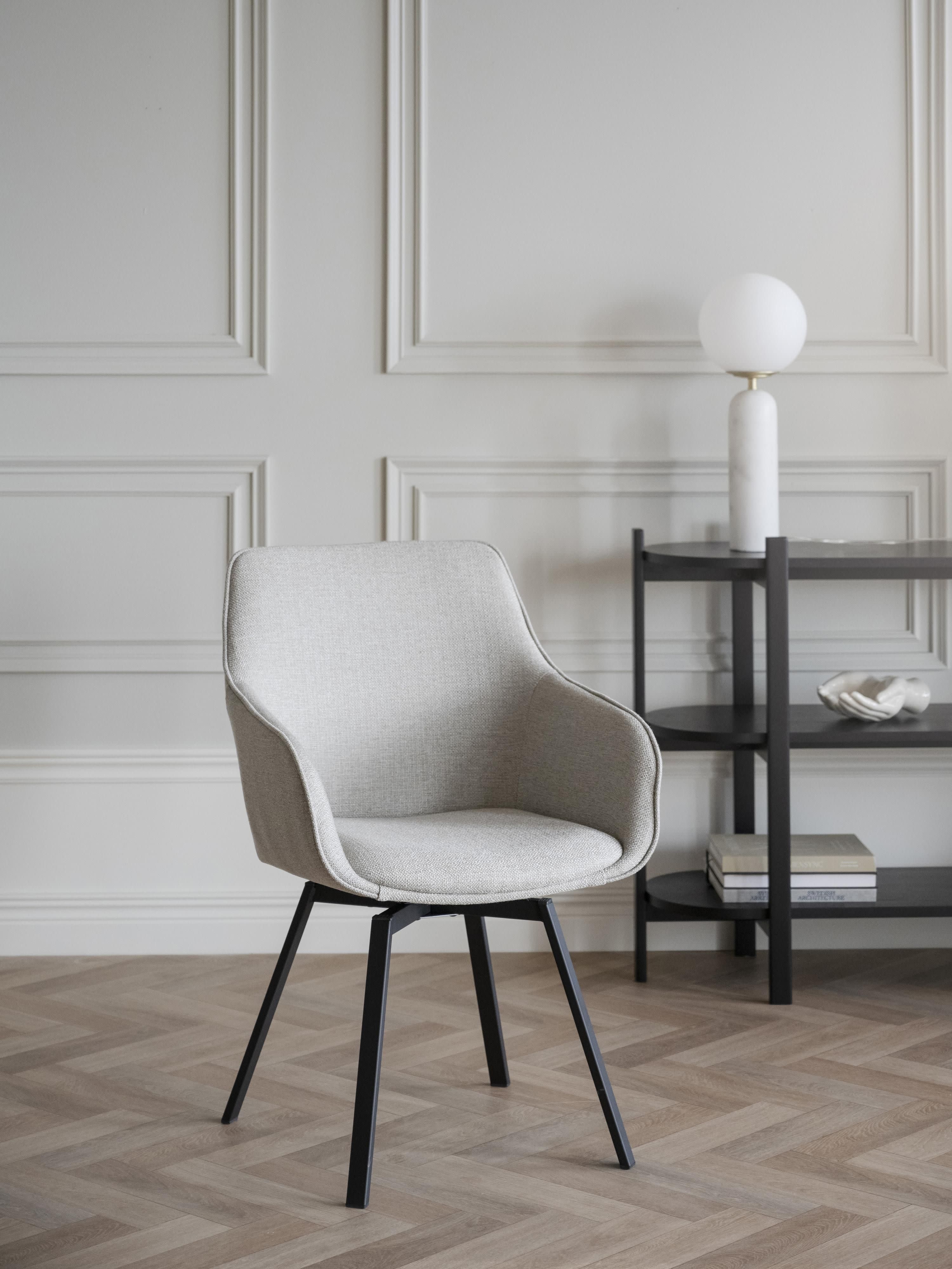 Draaibare armstoelen Alison, 2 stuks