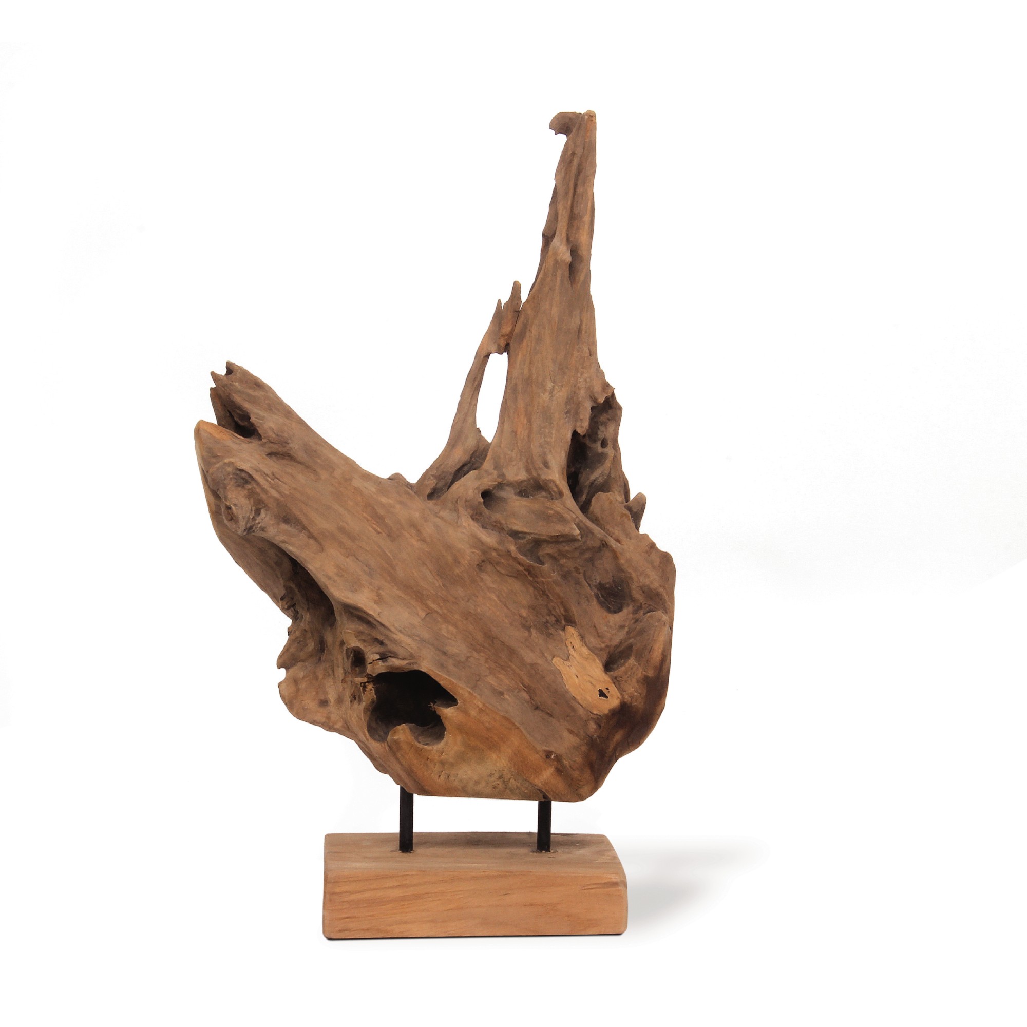 Wurzelholz-Skulptur, natur, H ca. 60 cm von fischer's lagerhaus