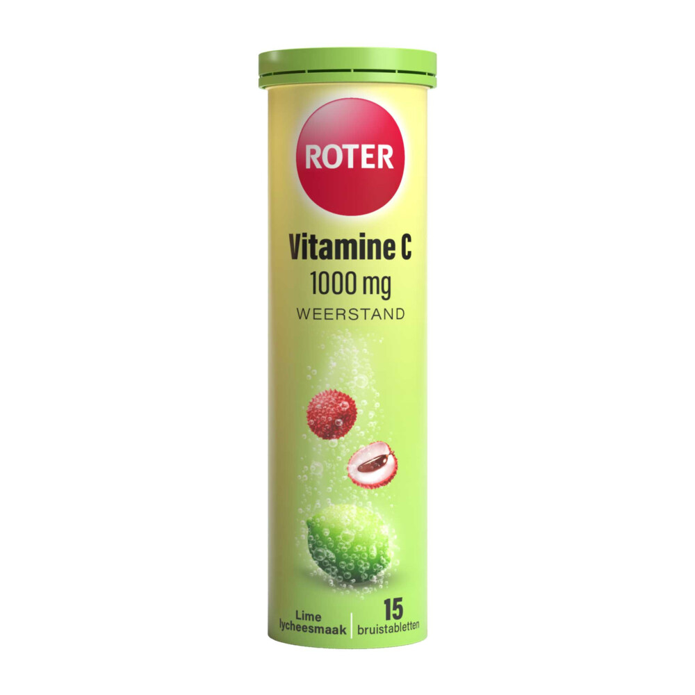 Roter Vitamine C 1000 mg Lime- Lychee15 bruistabletten