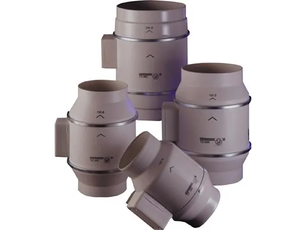 THERMEX KANALVENTILATOR, Rør, Badeværelse, Toilet, Hvid, Termoplast, IP44, 180 m³/t