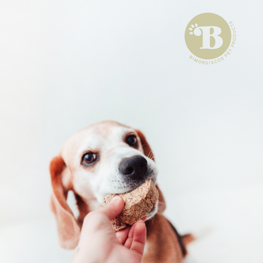 Hambúrgueres de tripa bovina BIMORDISCOS para cães (10 unidades)