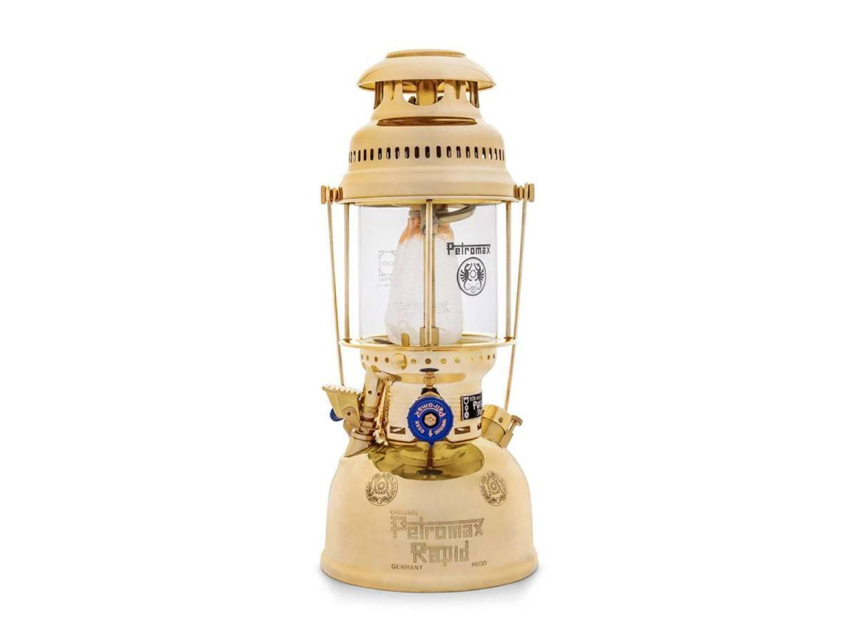 Petromax HK500 hogedruklamp - Messing