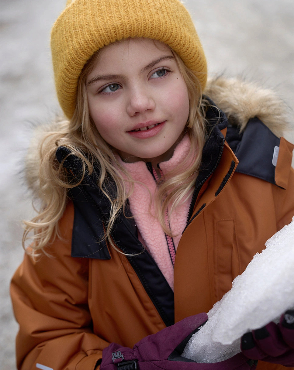 Reimatec® Winterjacke NAAPURI in cinnamon brown