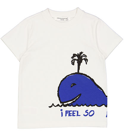 Green Cotton x WWF T-Shirt - Spülung Cream m. Wal