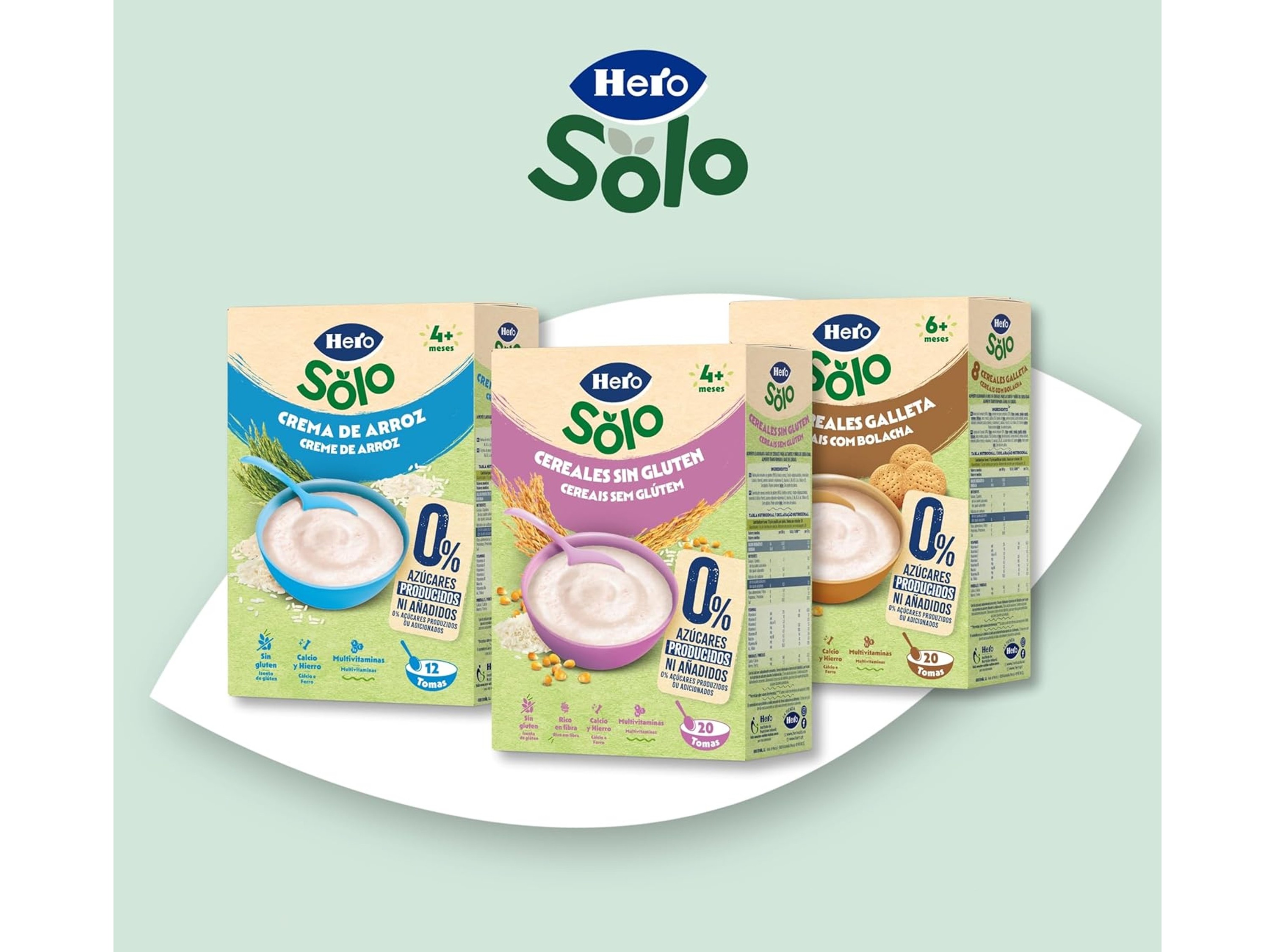 FARINHA NÃO LÃCTEA HERO CEREAIS SEM GLUTEN 340G