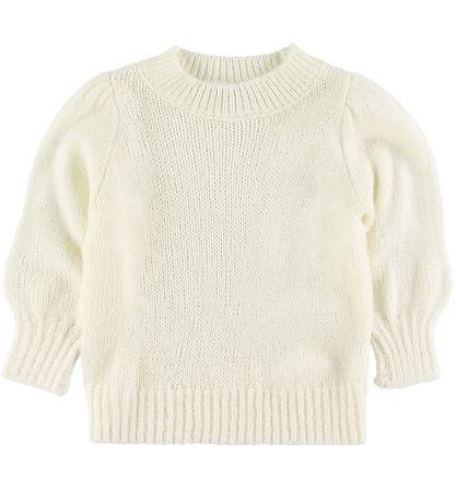 Grønt Bluse - 3/4 - Christina - Strik - Off White