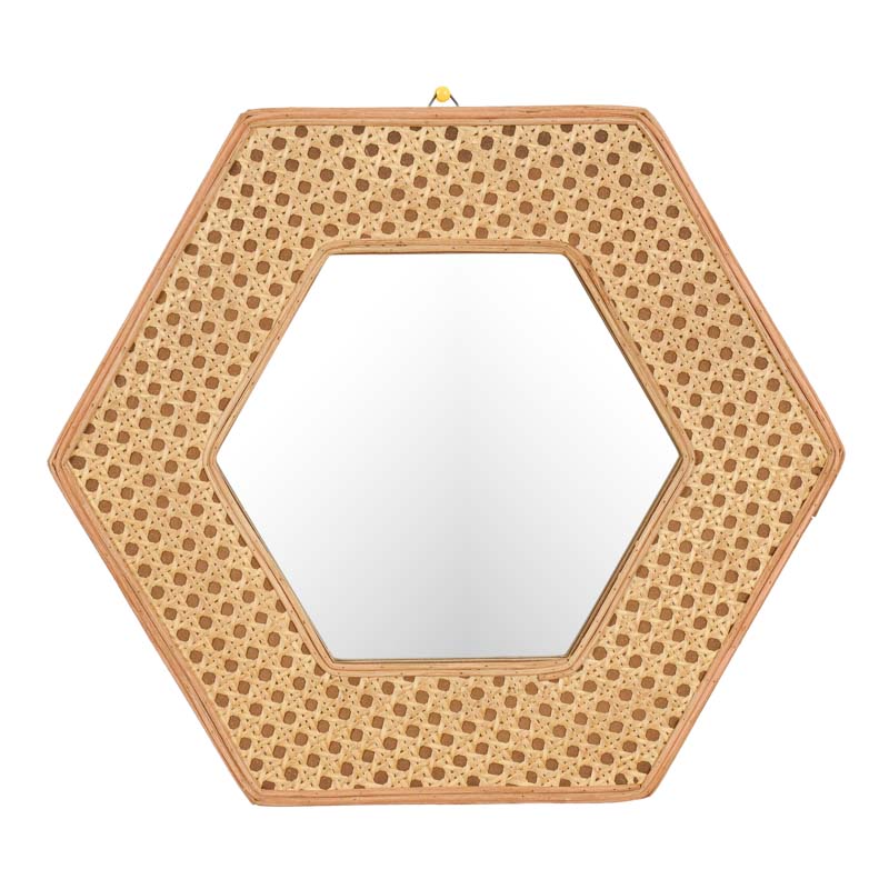 Miroir hexagonal 'Mysore'