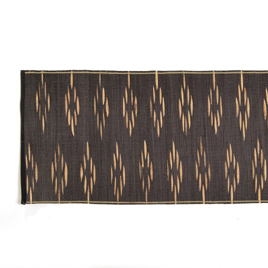 Tischläufer, schwarz-gold, L 150 cm, B 35 cm von fischer's lagerhaus